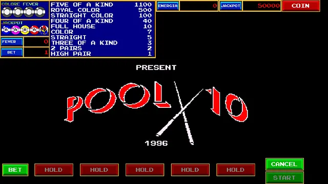 New Pool10 Video Poker - Obrázky