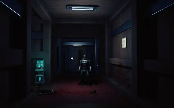 Alone In The Evil Base - Imej