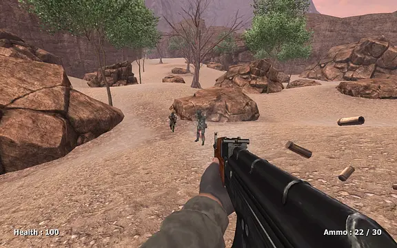 Soldier of Sahara FPS webをプレイする