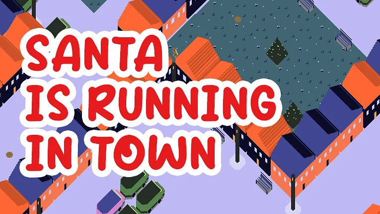 Gioca a Santa is Running in Town