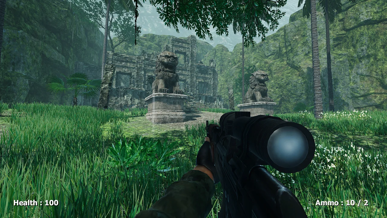 Laruin ang A Snipers Vengeance : Web