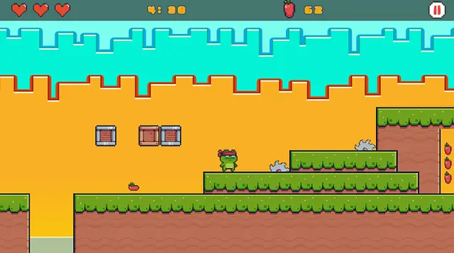 Ninja Frog Adventure - Kuvien