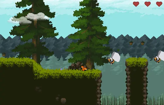 Spirit of the Wood - หน้าจอ