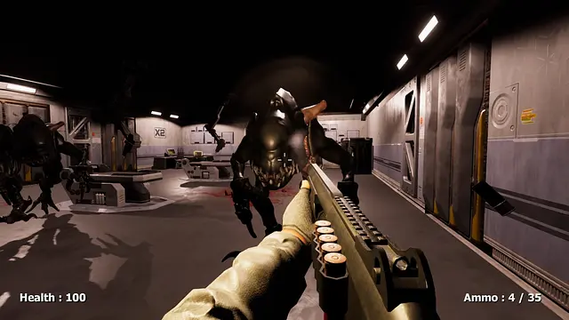 Bullet and cry in space - Bilder