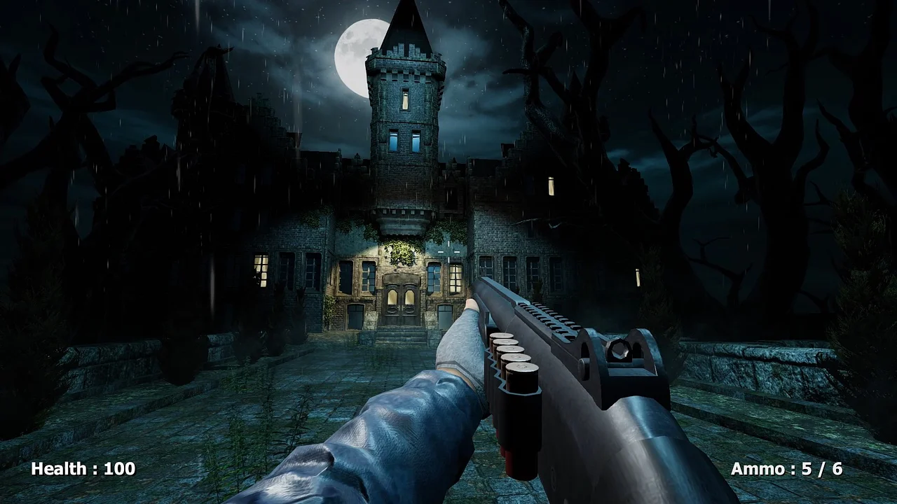 Mainkan malevolent mansion: web