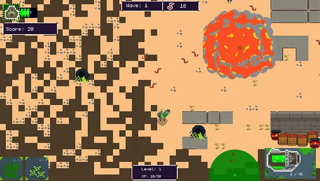 Bug Alliance - หน้าจอ