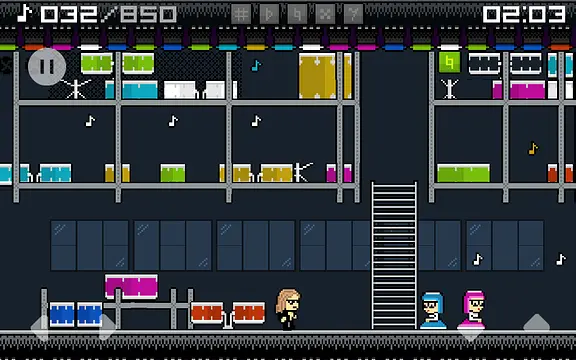 X-Drums - หน้าจอ