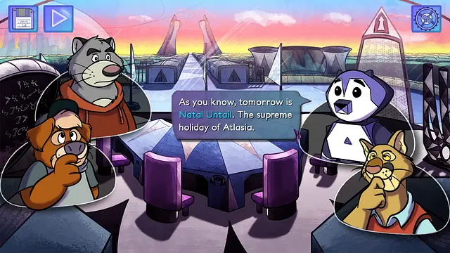 BROK - Natal Tail Christmas - หน้าจอ