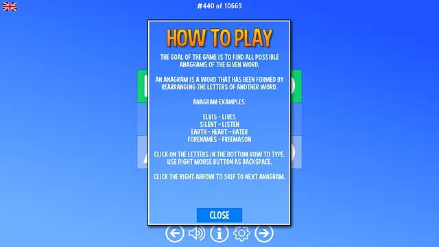 Anagram Challenge - Immagini