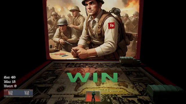 War! The card game - หน้าจอ