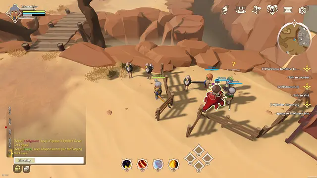 Mana Land - الشاشات