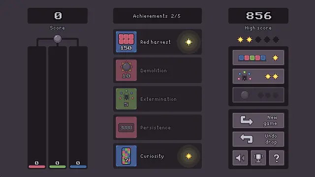 Droptic 2 - الشاشات