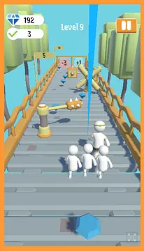 Castle Run (3D / HTML5) v16 - หน้าจอ