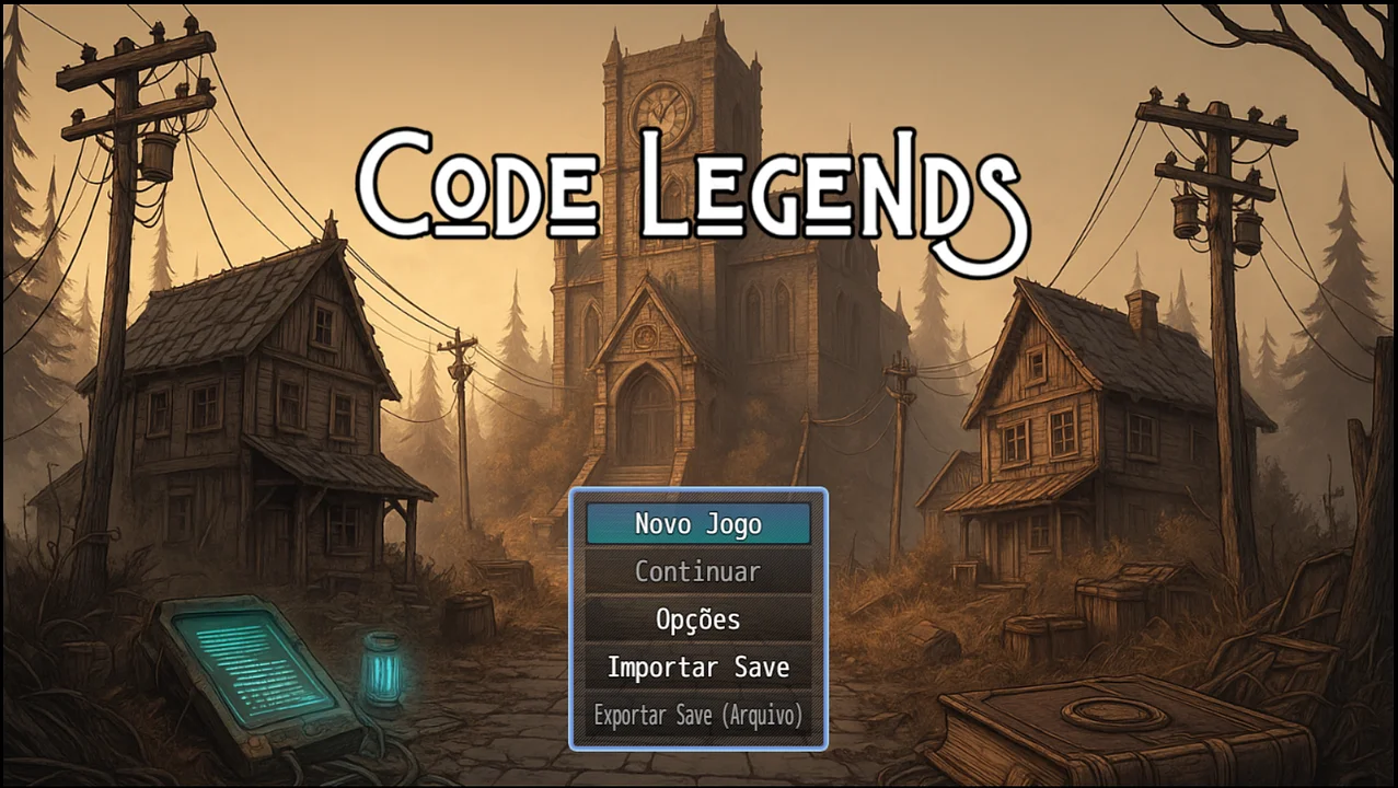 Spela Code Legends - Versão Piloto