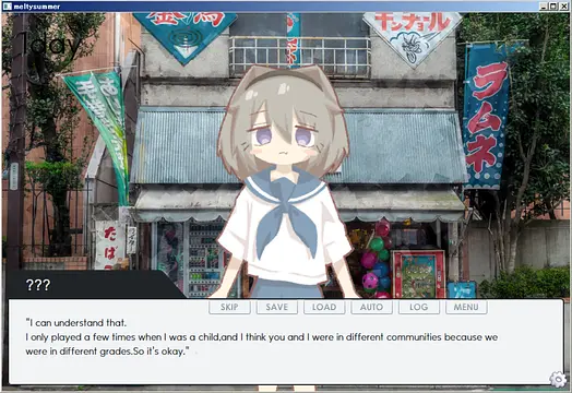 Melty Summer - หน้าจอ