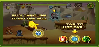 Animal Racing - الشاشات