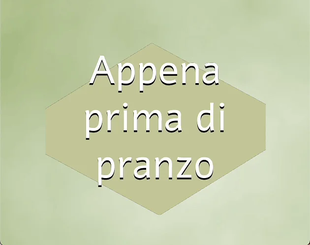 Pelaa Appena prima di pranzo