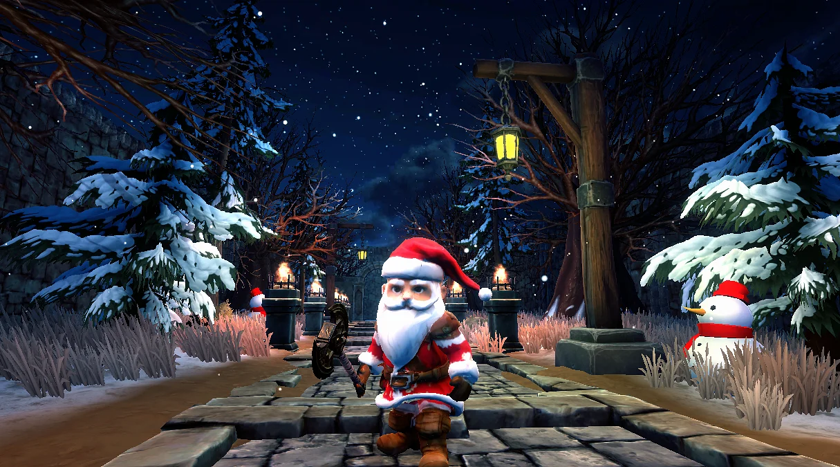 Spela The Last Santa Warrior web