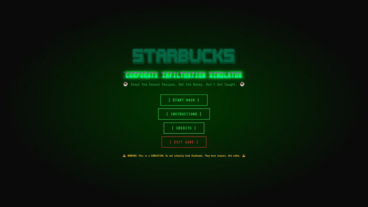 เล่น Hack Into Starbucks