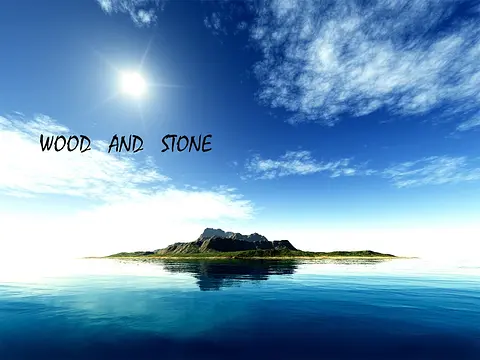 Wood and stone - इमेज