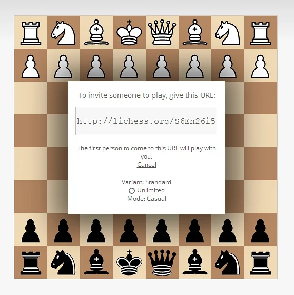 Играть в lichess