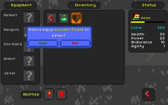 Peter and the Myster - الشاشات