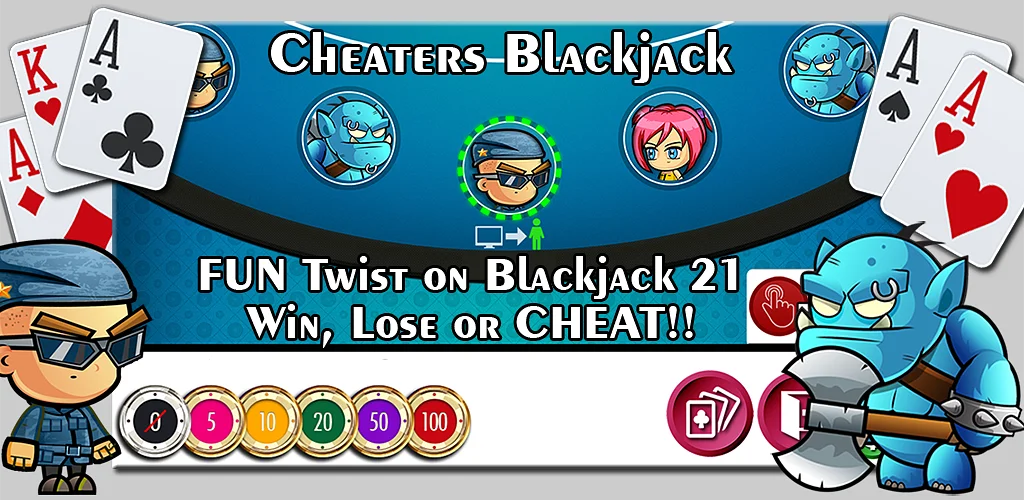 玩 Cheaters Blackjack 21