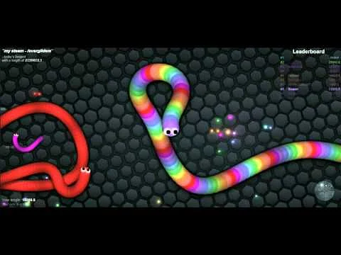 Speel slither.io