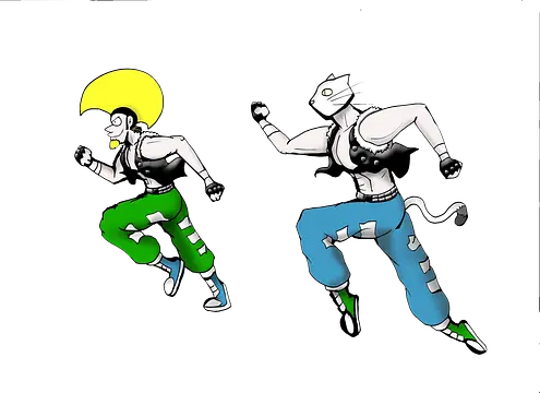 TREX and Muscle SAM: ANK! - Screenshots