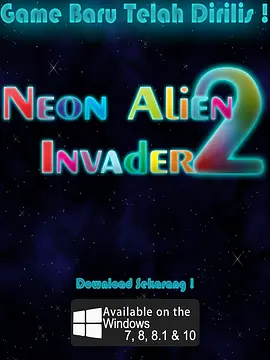 Neon Alien Invader 2 - Images