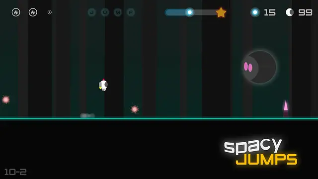 Spacy Jumps - الشاشات