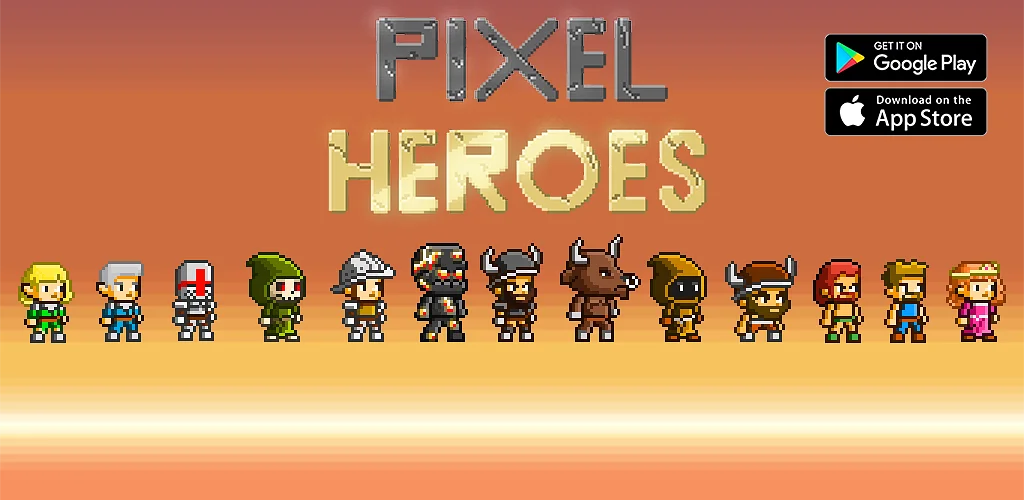 Hrát Pixel Heroes