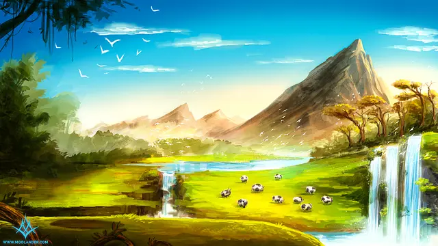 Играть в Moo Lander /prototype/