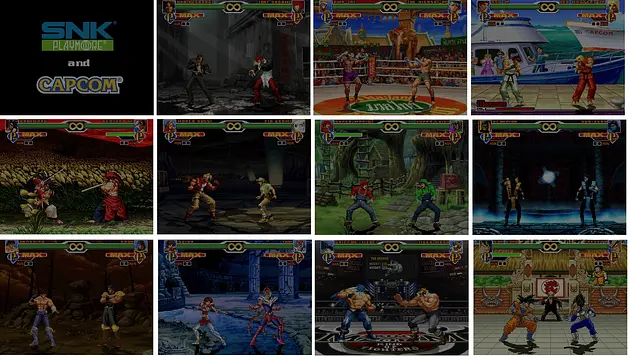 MUGEN - Snk v Capcom 2018 - Imagens